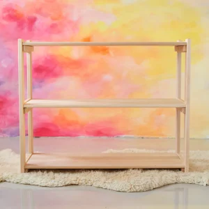 Open Shelving - Maple Wood - 3 Shelves
